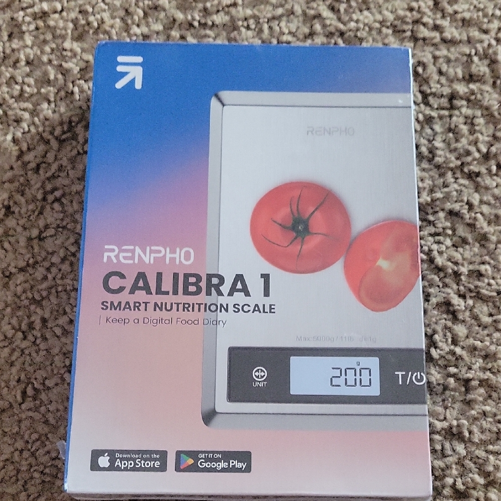 NEW! Renpho Calibra 1 Smart Nutrition Scale